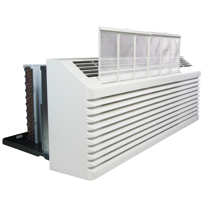 PTAC 17,000 BTU Air Conditioner with 3.5 kW Heater 20 Amp Plug